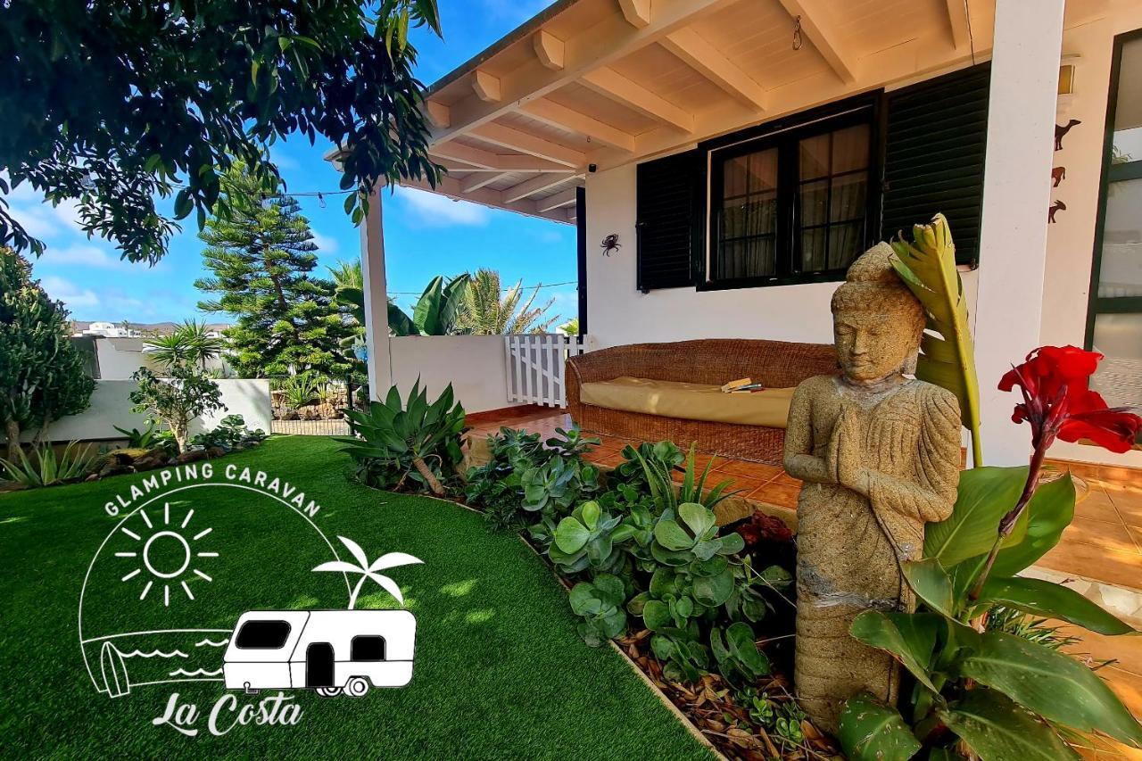 Glamping Caravan Lanzarote تيناجون المظهر الخارجي الصورة