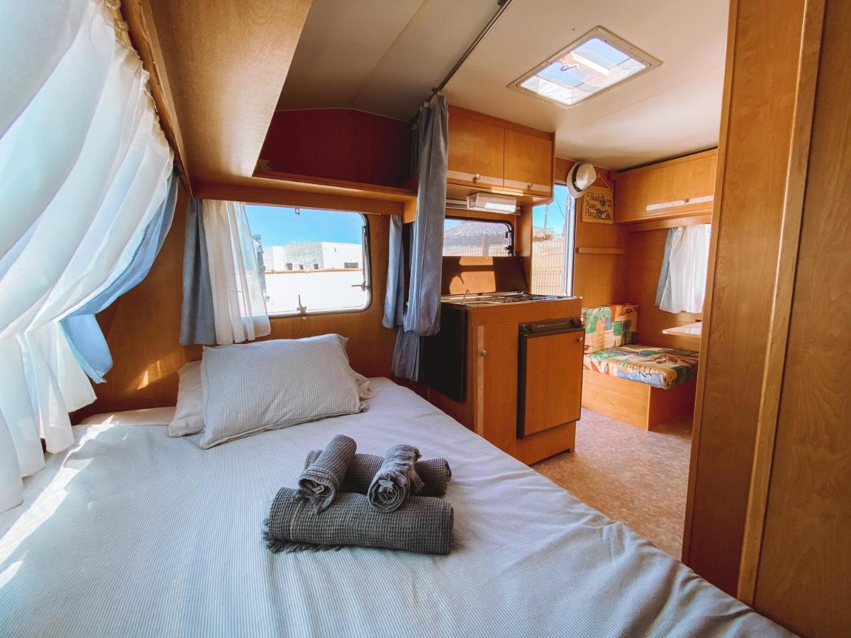 Glamping Caravan Lanzarote تيناجون المظهر الخارجي الصورة