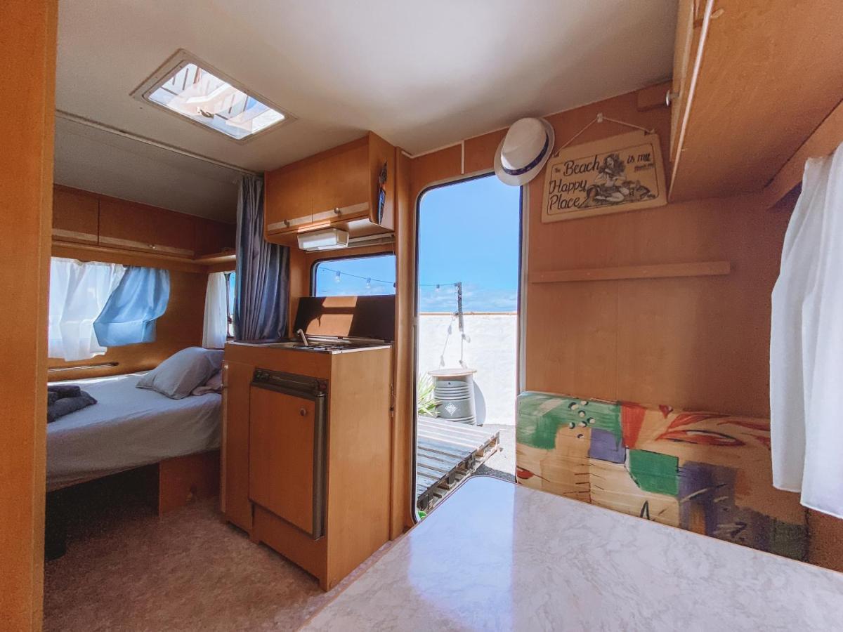 Glamping Caravan Lanzarote تيناجون المظهر الخارجي الصورة